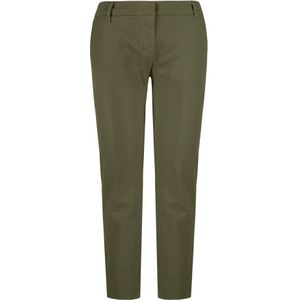 BomBoogie, Broeken, Dames, Bruin, 2Xs, Katoen, Bruine Chino Broek