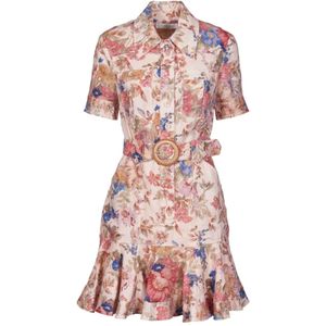 Zimmermann, Shirt Kleedjes Veelkleurig, Dames, Maat:XS