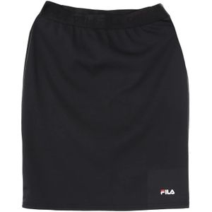 Fila, Rokken, Dames, Zwart, XS, Polyester, Schaak Knielengte Zwarte Rok