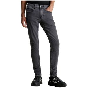 Calvin Klein, Jeans, Heren, Grijs, W36 L34, Katoen, Slim-fit Jeans