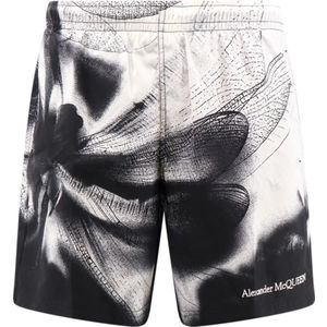 Alexander McQueen, Badkleding, Heren, Veelkleurig, M, Polyester, Multicolor zwemkleding met verstelbare tailleband