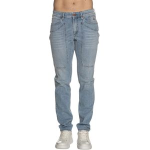 Jeckerson, Jeans, Heren, Blauw, W34, Denim, Lichtblauwe Denim Jeans