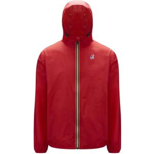 K-Way, De Tijdloze 3.0 Claude Jas Rood, unisex, Maat:2XS