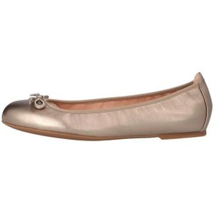 Unisa, Schoenen, Dames, Bruin, 35 EU, Leer, Bronzen Metallic Ballerina Schoenen