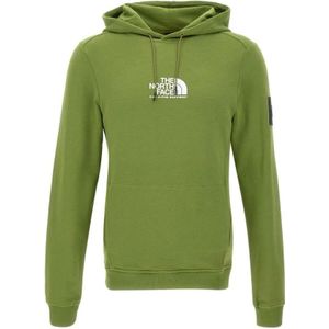 The North Face, Sweatshirts & Hoodies, Heren, Groen, L, Groene Sweaters voor Outdoor Stijl