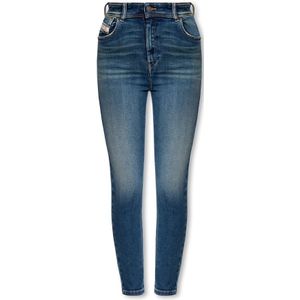 Diesel, Jeans, Dames, Blauw, W28 L30, ‘1984 Slandy-High L.32‘ jeans