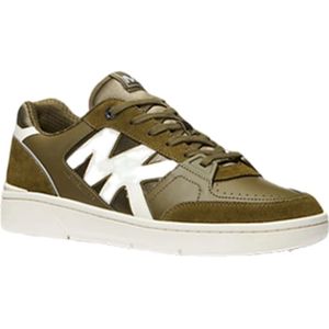 Michael Kors, Schoenen, Heren, Groen, 40 1/2 EU, Modieuze Sneakers voor Stijlvolle Outfits