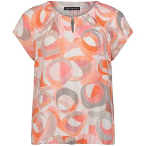 Betty Barclay, Blouses & Shirts, Dames, Roze, XL, Casual Blouse met Patroon