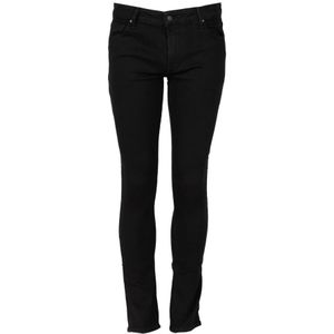 Guess, Skinny Fit Denim Jeans Zwart, Heren, Maat:W29