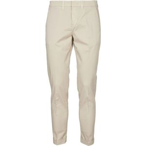 Fay, Broeken, Heren, Beige, W34, Katoen, Bruine Capri Style Broek