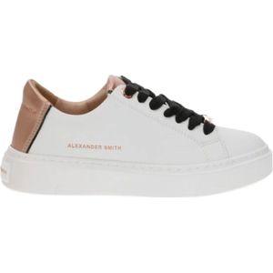 Alexander Smith, Schoenen, Dames, Bruin, 38 EU, Katoen, Bruine Sneakers