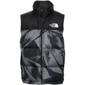 The North Face, Jassen, Heren, Veelkleurig, S, Grijze Gebreide Trui Ss 24