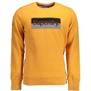 Superdry, Sweatshirts Oranje, Heren, Maat:L