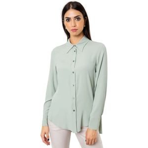 Beatrice .b, Blouses & Shirts, Dames, Groen, L, Beatrice B zijde shirt