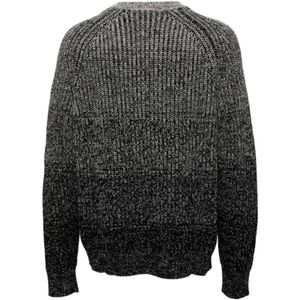 Hugo Boss, Truien, Heren, Grijs, M, Zilveren Sweater Collectie