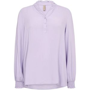 Soyaconcept, Radia 181 Viscose Blouse Paars, Dames, Maat:S