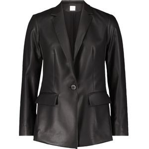 Betty & Co, Jassen, Dames, Zwart, L, Leer, Blazers