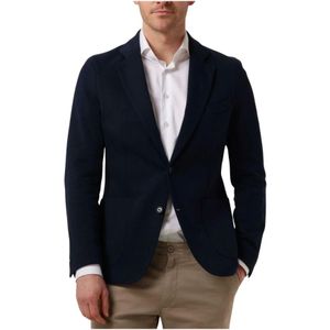 Profuomo, Jassen, Heren, Blauw, L, Katoen, Heren Navy Blazer