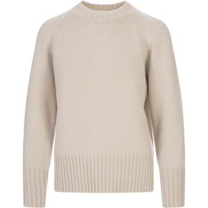 Fedeli, Round-neck Truien Bruin, Dames, Maat:L