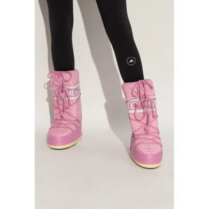 Moon Boot, Schoenen, Dames, Roze, 39 EU, Nylon, Sneeuwlaarzen Icoon Nylon