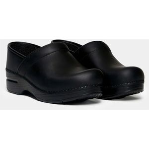 Dansko, Schoenen, Dames, Zwart, 35 EU, Leer, Klassieke Slip-On Damesschoenen