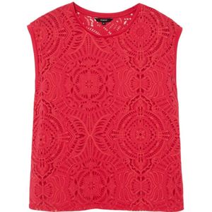 Desigual, Tops, Dames, Roze, S, Korte Mouw T-shirt