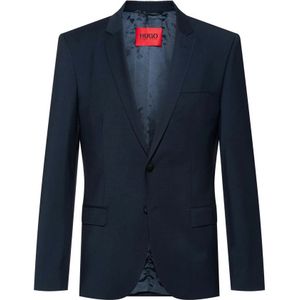 Hugo Boss, Formele blazer Blauw, Heren, Maat:S