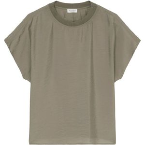 Marc O'Polo, Blouses & Shirts, Dames, Bruin, 2Xs, Gewone blouse shirt