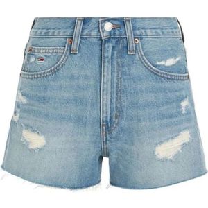 Tommy Jeans, Korte broeken, Dames, Blauw, W31, Denim, Denim Shorts