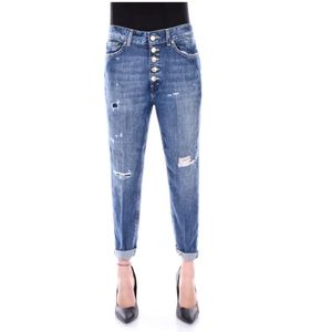 Dondup, Jeans, Dames, Blauw, W24, Denim, Jeans