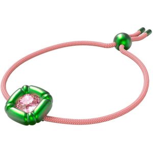 Swarovski, Dulcis Armband Groen-Roze Kiss Cut Veelkleurig, Dames, Maat:ONE Size