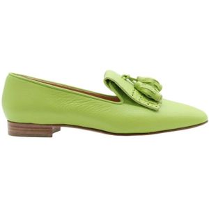 Voltan, Mocassin Groen, Dames, Maat:38 EU