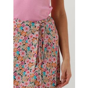 Catwalk Junkie, Rokken, Dames, Veelkleurig, S, Oranje Blossom Wrap Rok