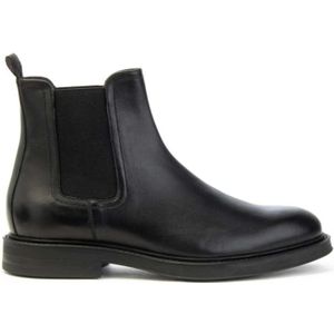 Marco Ferretti, Schoenen, Heren, Zwart, 42 EU, Leer, Beatles Chelsea Boot Mannen Must-Have