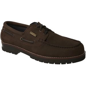 Callaghan, Schoenen, Heren, Bruin, 42 EU, Suède, Bruine Wateradapt Bootschoen voor Heren