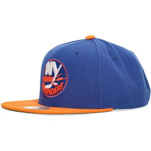 Mitchell & Ness, Accessoires, Heren, Blauw, ONE Size, Polyester, NHL Team 2 Tone Snapback Pet