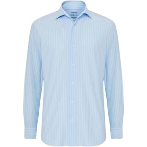 Boggi Milano, Overhemden, Heren, Blauw, XL, Katoen, Regular Fit Japans Jersey Polo Shirt