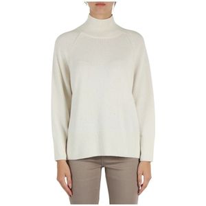 Marella, Truien, Dames, Beige, L, Wol, Cashmere blend raglan sweater