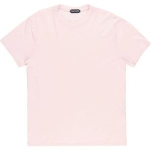 Tom Ford, Tops, Heren, Roze, L, Katoen, T-Shirts