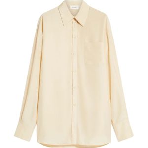 Sportmax, Blouses & Shirts Beige, Dames, Maat:XS