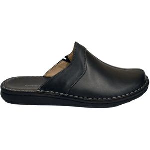 Copenhagen Shoes, Zwarte Leren Slipper voor Heren Zwart, Heren, Maat:40 EU