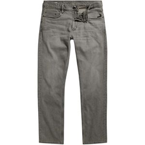 G-star, Straight Saigon Stretch Jeans Grijs, Heren, Maat:W34 L36