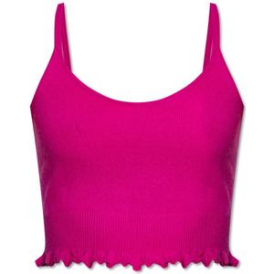 Ulla Johnson, Elia cropped tanktop Roze, Dames, Maat:S