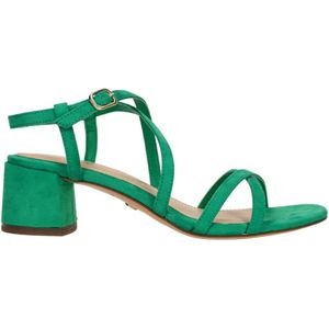 Tamaris, Tamaris sandalette Groen, Dames, Maat:38 EU