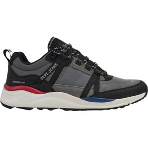 Pepe Jeans, Schoenen, Heren, Grijs, 42 EU, Trail Outdoor Sneakers