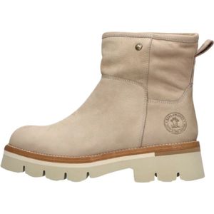 Panama Jack, Schoenen, Dames, Beige, 42 EU, Beige Nubuck Enkelboots Laia B5