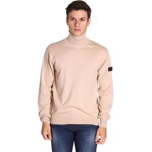 Peuterey, Sweatshirts & Hoodies, Heren, Roze, L, Coltrui Sweaters