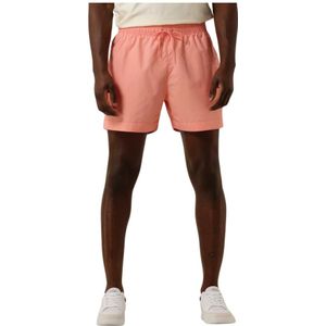 Tommy Hilfiger, Badkleding, Heren, Roze, L, Polyester, Heren Zwemshorts Koordsluiting Roze