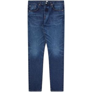 Edwin, Jeans, Heren, Blauw, W34 L30, Katoen, Slim-fit Jeans