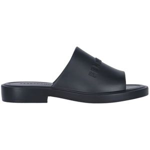 Salvatore Ferragamo, Slippers Zwart, Heren, Maat:41 EU